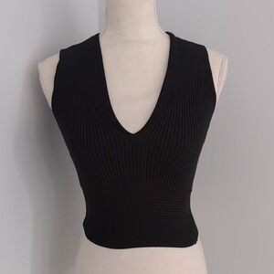 Black Sleeveless Top